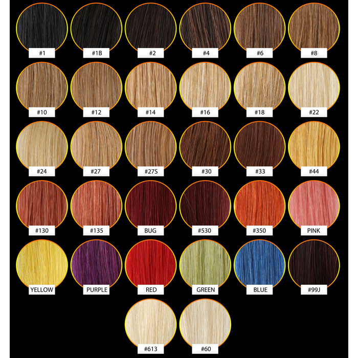 Human Hair color