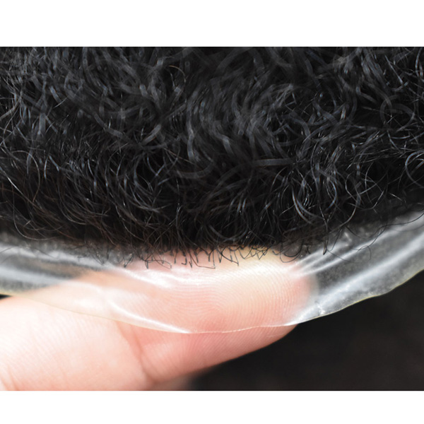 afro curly full pu human hair replacements2 拷贝.jpg